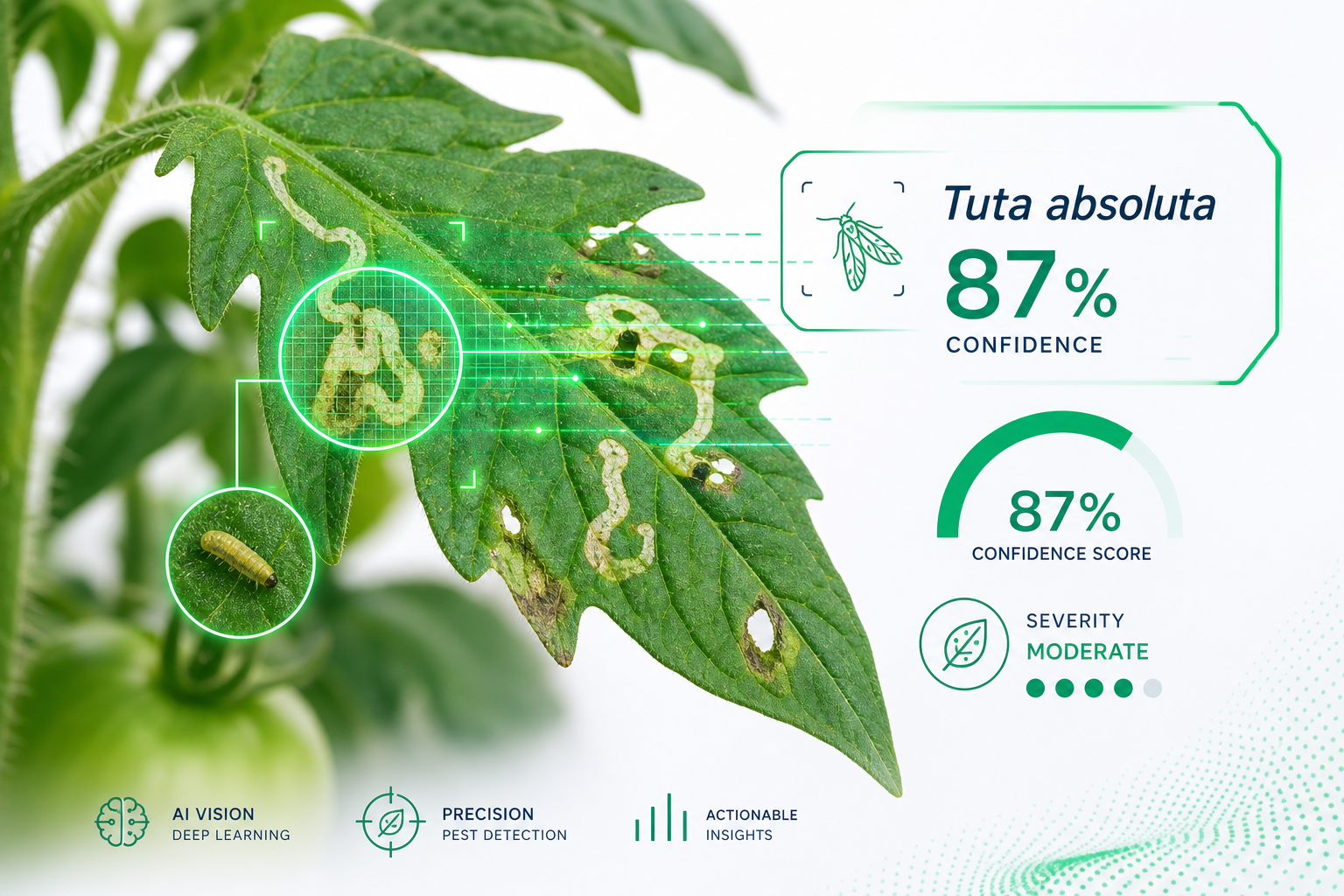Orientación del móvil sobre la plaga